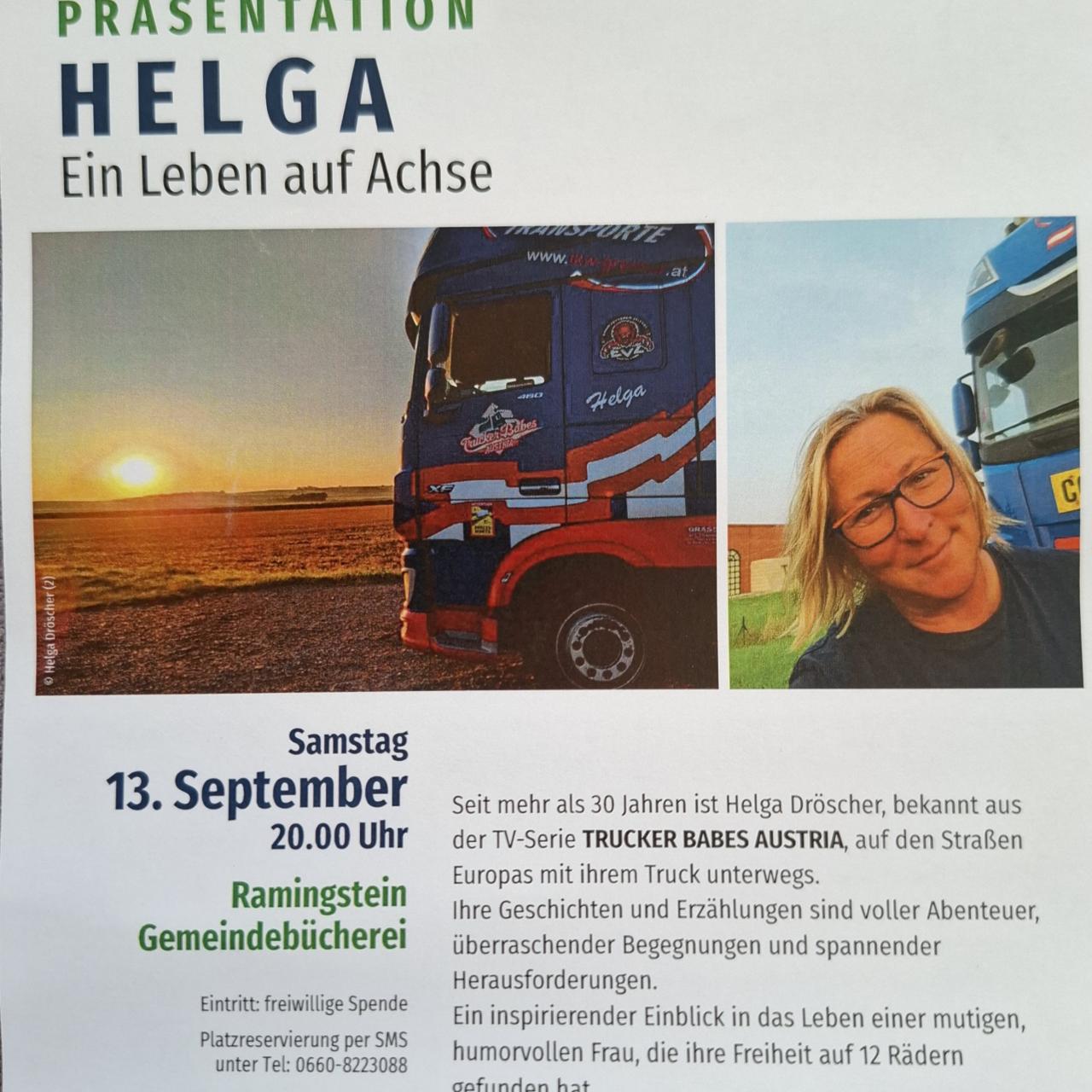 Helga - Ein Leben auf Achsse